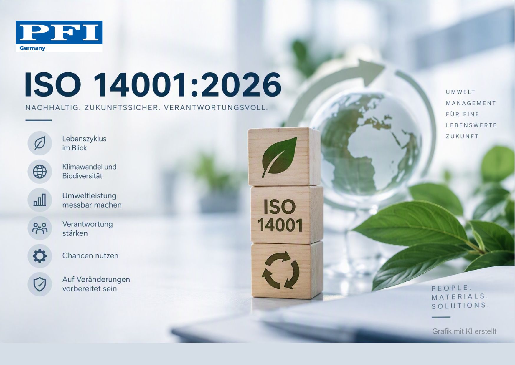 ISO 14001:2026 – Aktualisierung der Umweltmanagementnorm: Was Unternehmen jetzt wissen müssen